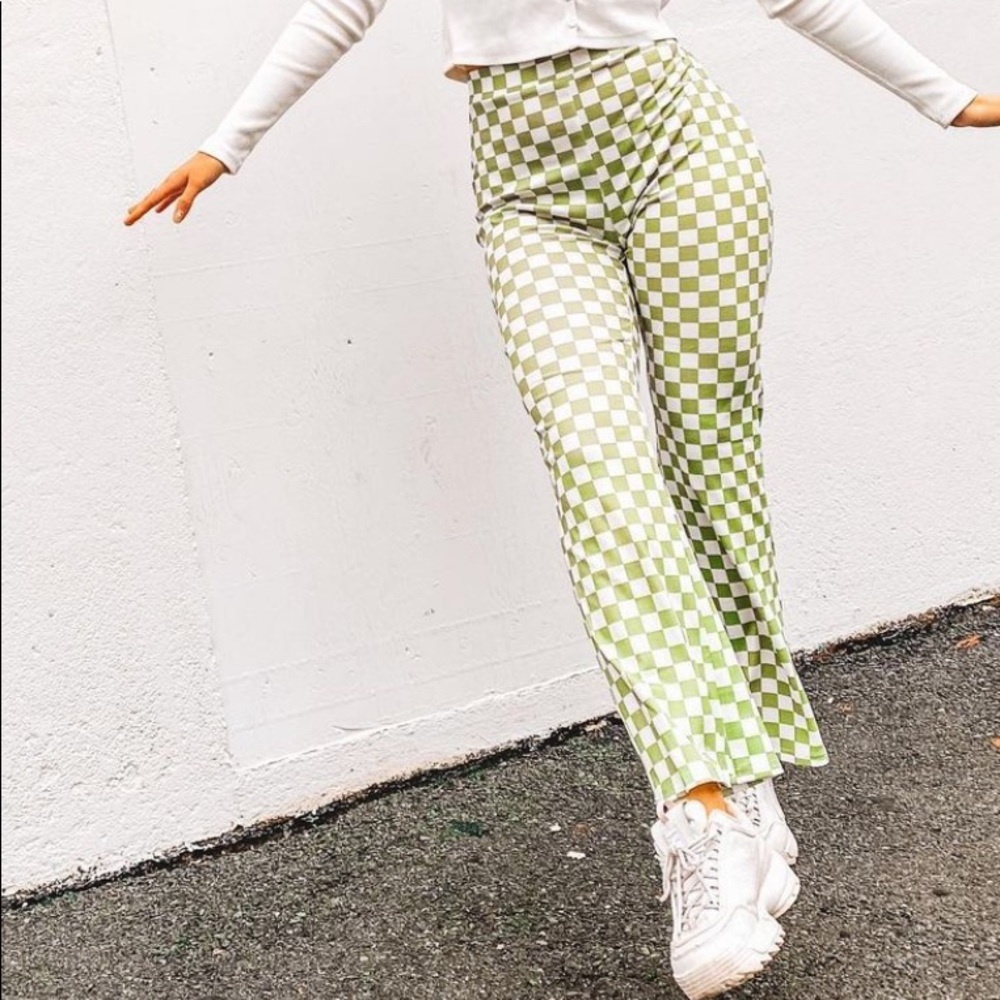 Checkered pants